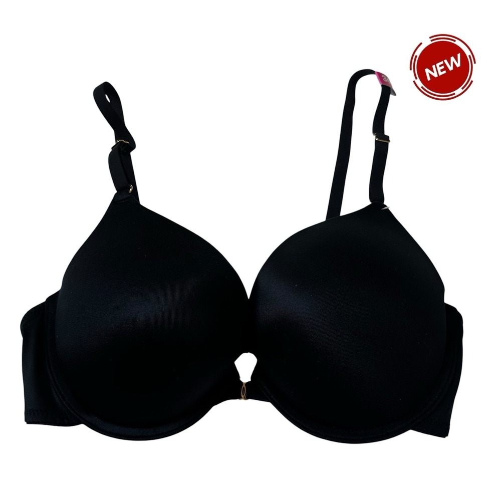 Maidenform Women Size 34C Black Underwired Push Up Bra NWT | 52-32